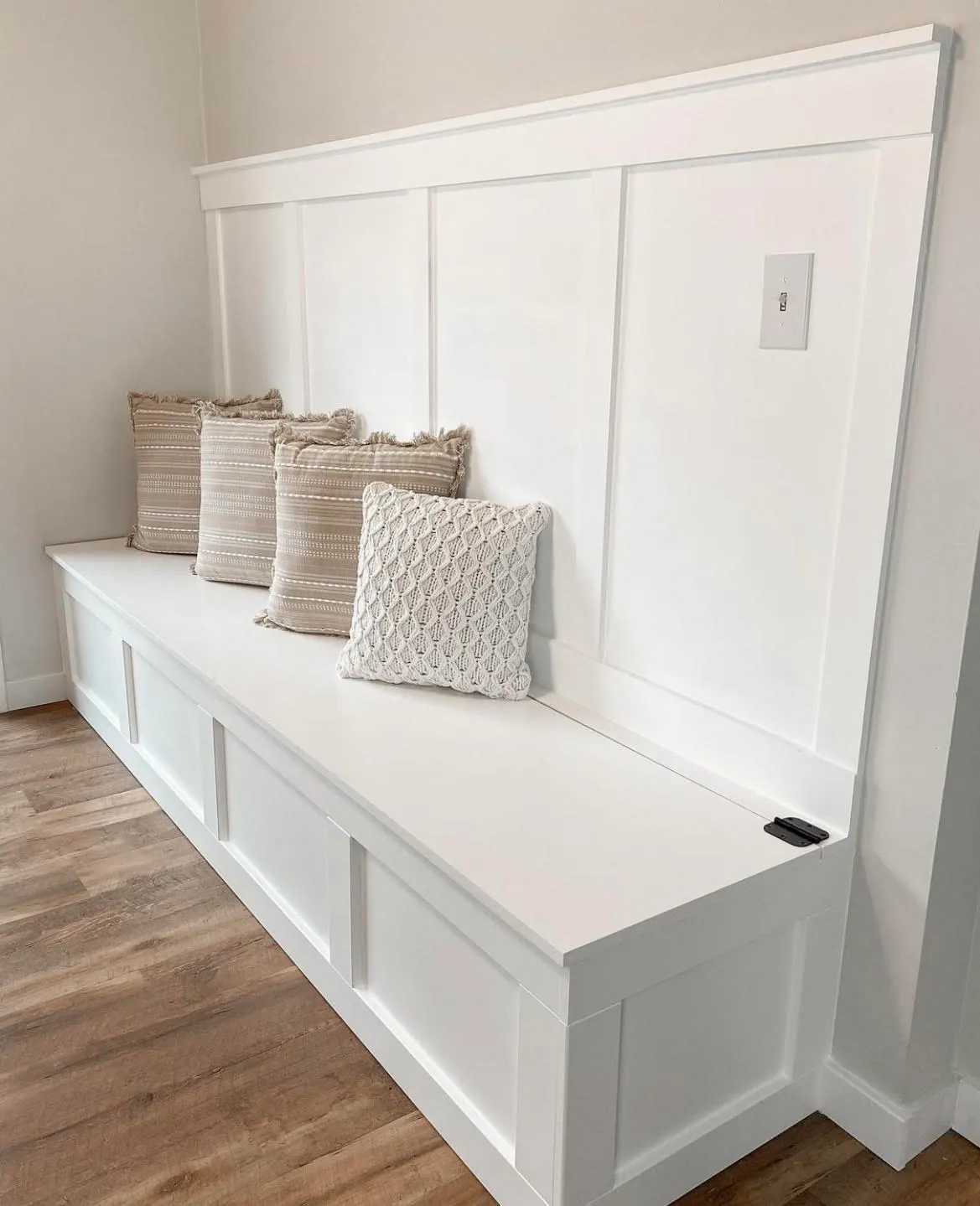 Raleigh home interior with painted walls and detailed wood trim by Apex Craft Co